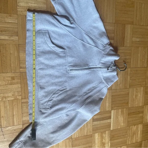 lululemon Scuba Oversized HalfZip Funnel Neck in HCUG, size XL/XXL - Picture 6 of 6